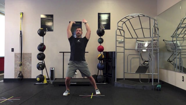Dynamic Common Stretch Lunge w 3D BL Arm Drivers