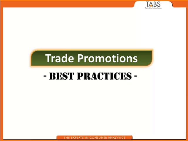 Best Promotional Practices for Retailers & Manufacturers (07/26/2013)