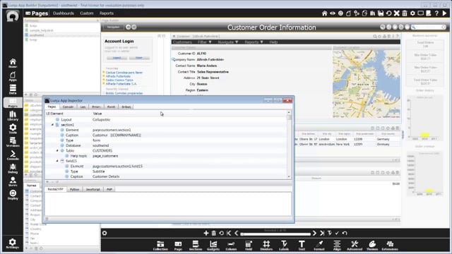 The App Inspector