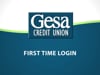 First Time Login