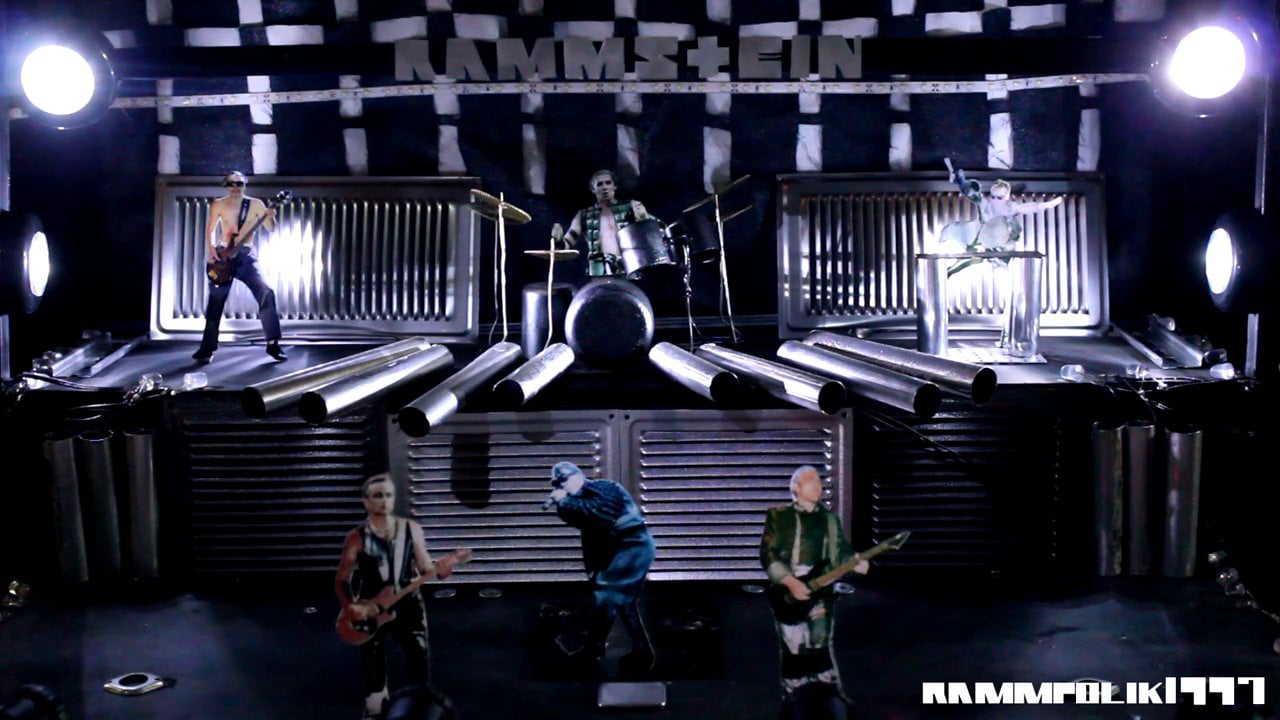 Rammstein Miniscene Sehnsucht Tour Live Aus Berlin 22 23 08 1998