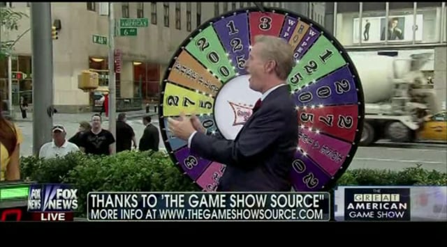 Fox and Friends cast play Wheel Of Fun Game Show