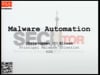 Malware Automation - Christopher Elisan