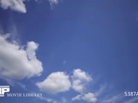 青空と雲　微速度撮影 