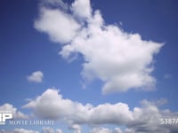 青空と雲　微速度撮影 