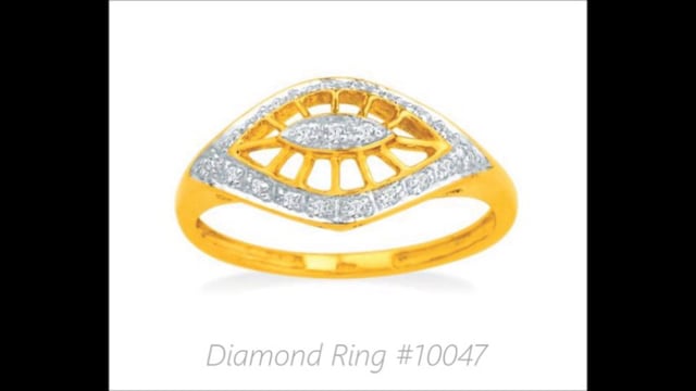 Latest Indian Diamond Rings Designs From KISNA Jewellery