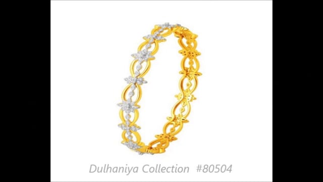Beautiful Real Diamond Bangles from KISNA
