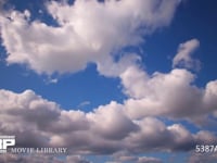 青空と雲の微速度撮影 空のみ　