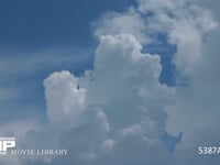 積乱雲　微速度撮影 発達する積乱雲