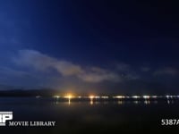 富士山の夜景　微速度撮影 雲の動きが幻想的です　通常バージョン