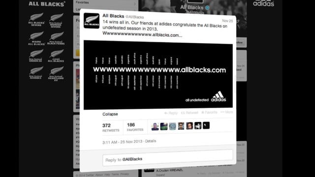 adidas All Blacks all undefeated in 2013