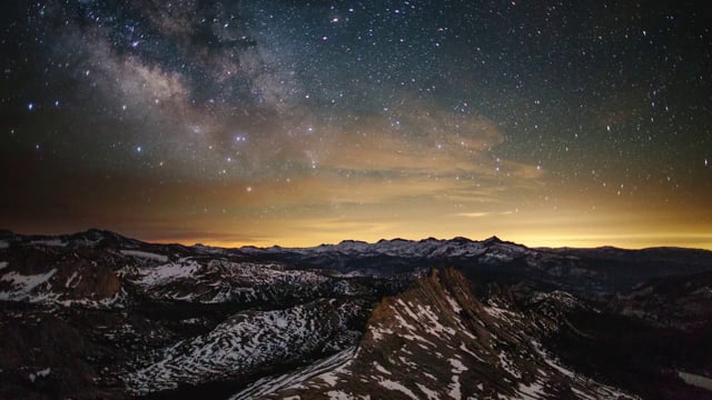 Yosemite un time-lapse deslumbrante que muestra la maravilla del universo y la Tierra