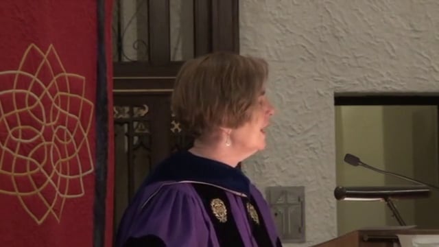 Rev. Dr. Lib Caldwell  --  Commencement Address 2014