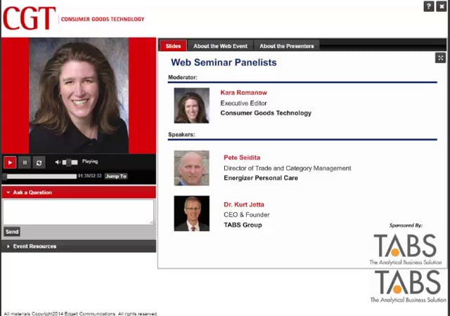How Energizer Personal Care Overcomes Data Barriers (08/28/2014)