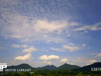 秋の雲　微速度撮影（４K） 色々な種類の秋の雲が観察できます