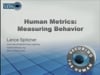 SecTor 2014 - Human Metrics - Measuring Behavior - Lance Spitzner