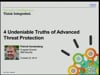 SecTor 2014 - 4 Undeniable Truths about Advanced Threat Protection - Patrick Vandenberg