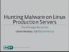 SecTor 2014 - Hunting Malware on Linux Production Servers: The Windigo Backstory - Olivier Bilodeau
