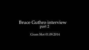 Bruce Guthro interview at Gram Manor part 2