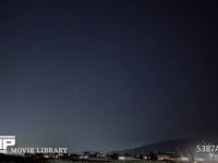 東の空に登ってくるオリオン座　4K　微速度撮影 2014年10月23日　オリオン座流星群の日　60fps　サンプル動画は30fps