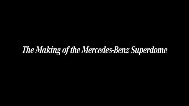 Mercedes-Benz Superdome Branding