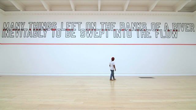 Lawrence Weiner. South London Gallery 2014.