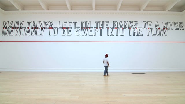 Lawrence Weiner. South London Gallery 2014.