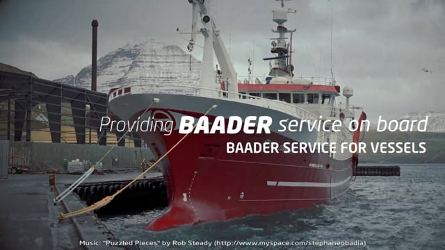 Delivering BAADER service for Vessels