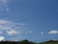 ２層の雲　4K微速度撮影 ２層の雲が違う方向に流れていきます