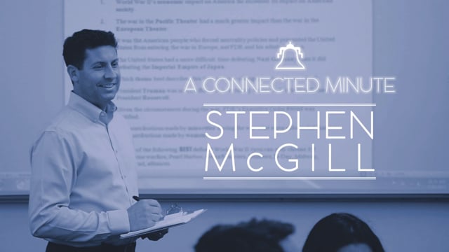 A CONNECTED MINUTE | STEPHEN McGILL