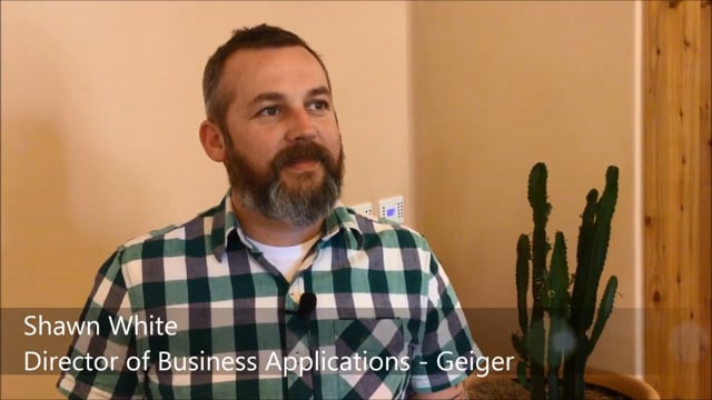 Geiger - Customer Success Story (Shawn White - Director of Business Applications