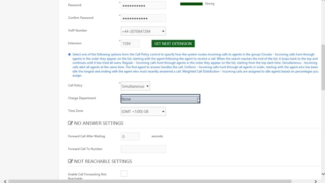 Making a Hunt Group at Business Level