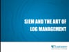 SecTor 2015 - Jeff Pold and Ron Pettit - SIEM and the Art of Log Management