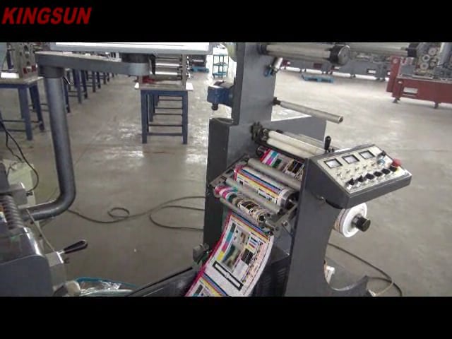 KZX-320 Offset Label Printing Machine - Kingsun Machinery