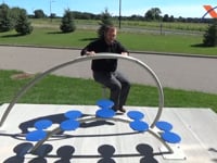Step & Balance Sitting Hip Twist Combo Step & Balance Sitting Hip Twist Combo