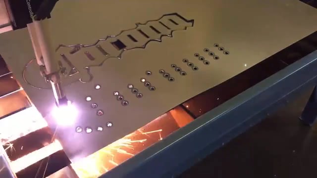 Discam Video MetalWise CNC Plasma Cutter 85A in Action from Brand Inventors