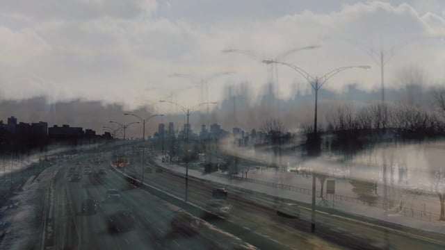 Eau, neige et béton