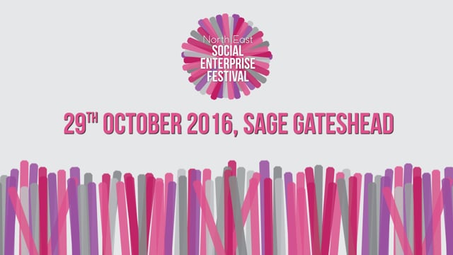 North East Social Enterprise Festival 2016 - Animated Logo & promotional video