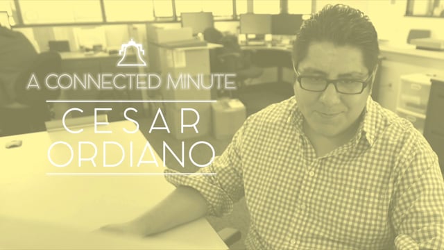 A CONNECTED MINUTE | CESAR ORDIANO