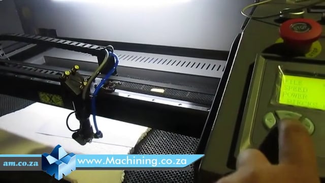 Machining Video: TruCUT 2016 Model 9060 Installation Instruction for Client in Namibia