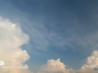 夕暮れ前の雲の微速度撮影 夕暮れ前の積乱雲の微速度撮影。フィックス撮影。DCI 4K