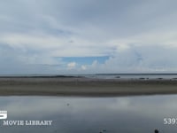 沖縄県泡瀬の干潟　09 沖縄県泡瀬の干潟の風景　DCI 4K　フィックス撮影