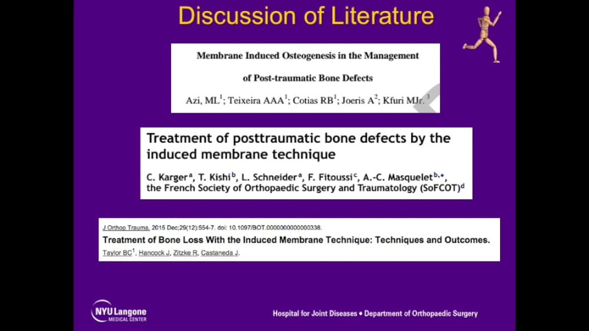 Ota Video Library Treatment Of A Segmental Bone Defect Using The