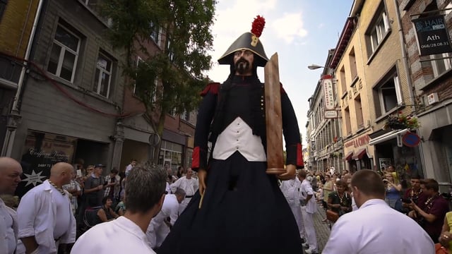 Ducasse d'Ath 2016 - Dimanche matin, Samson