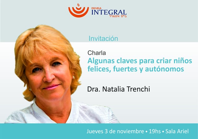 Charla - Dra. Natalia Trenchi (3 de noviembre 2016)