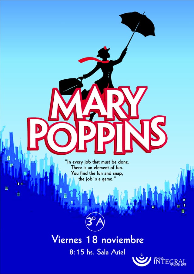 Mary Poppins 3°A - Noviembre 2016