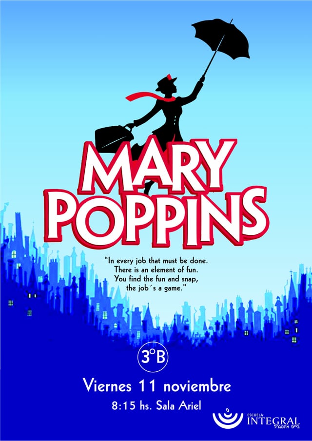 Mary Poppins - 3°B noviembre 2016