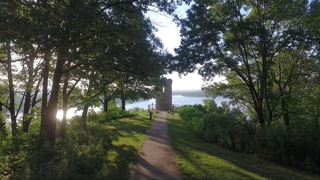 Sunrise at the JD monument