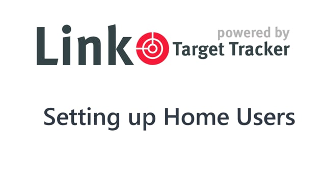 Setting Up Home Users