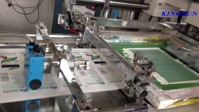 Roll to Roll Label Screen Printing Machine, Screen Printer Machine - Kingsun